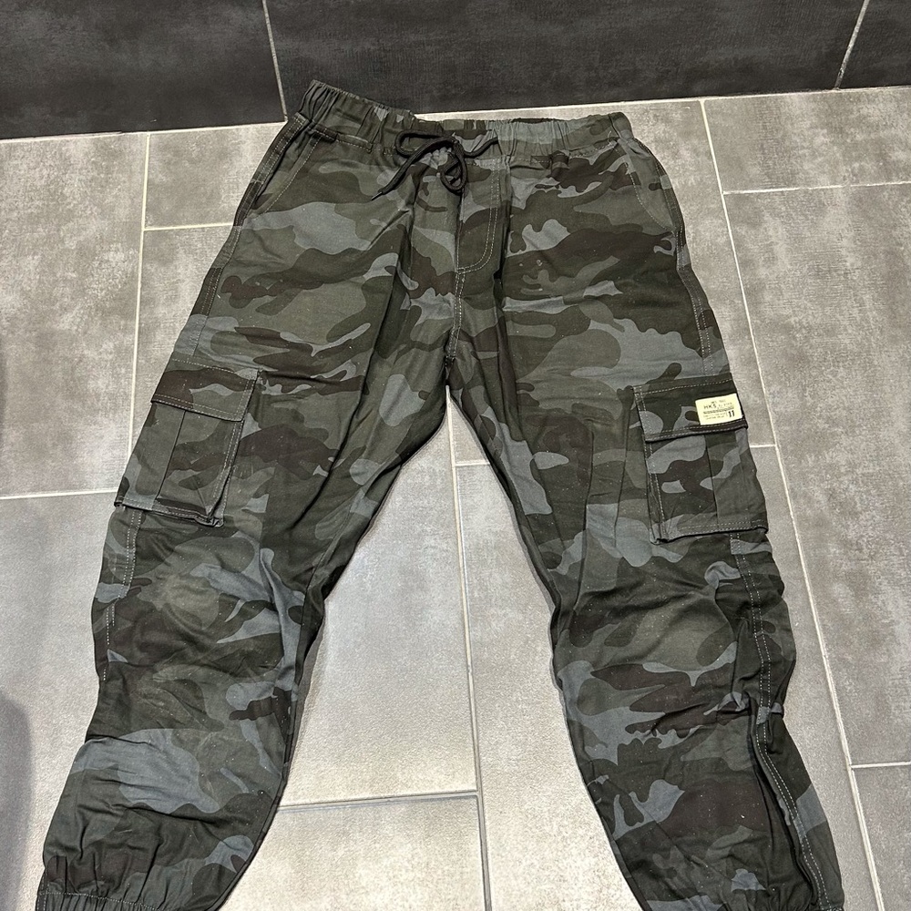 Camouflage Cargo Joggers